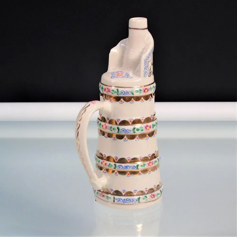 Vintage Sipping Cup Oriental Asian Design